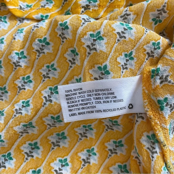 RHODE x Target Dainty Lotus Midi Skirt Size XXL Fall Autumn Floral - Picture 6 of 9